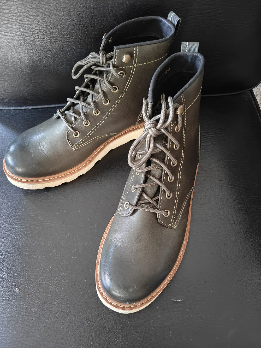 Sorel Men's Slabtown 62' Six Waterproof Dark Olive Boots